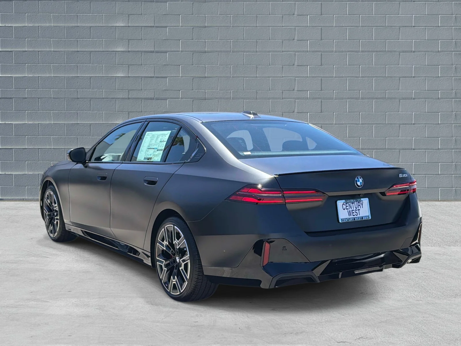 New 2027 Frozen Deep Grey BMW 530i image 3