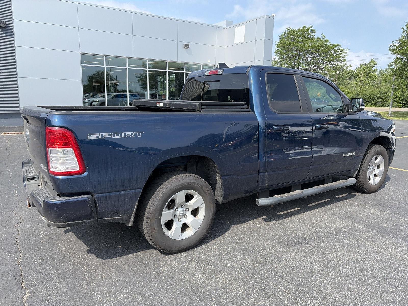 Used 2022 Patriot Blue Pearlcoat Ram Big Horn image 6