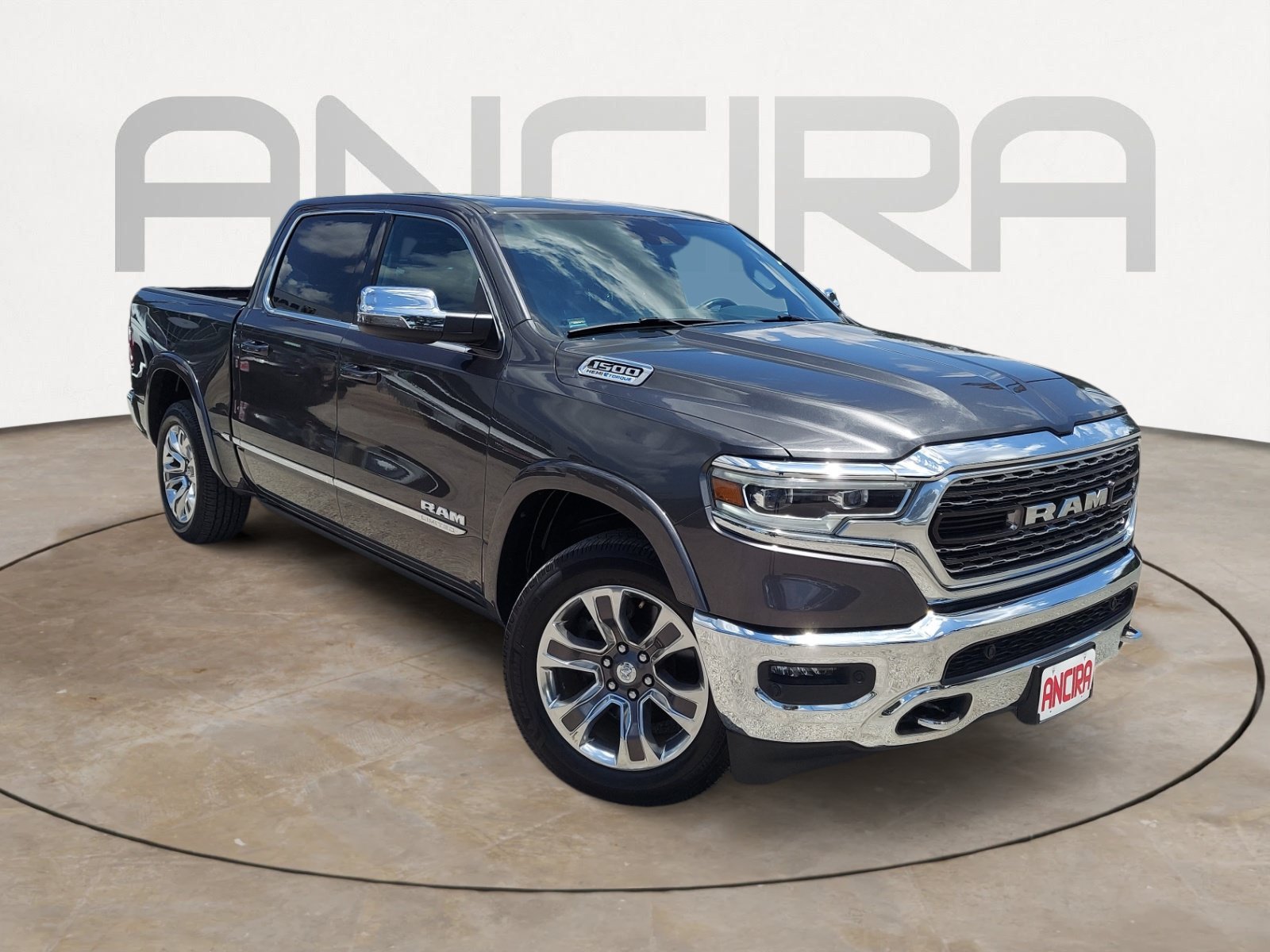 Used 2023 Granite Crystal Metallic Clearcoat Ram Limited image 4