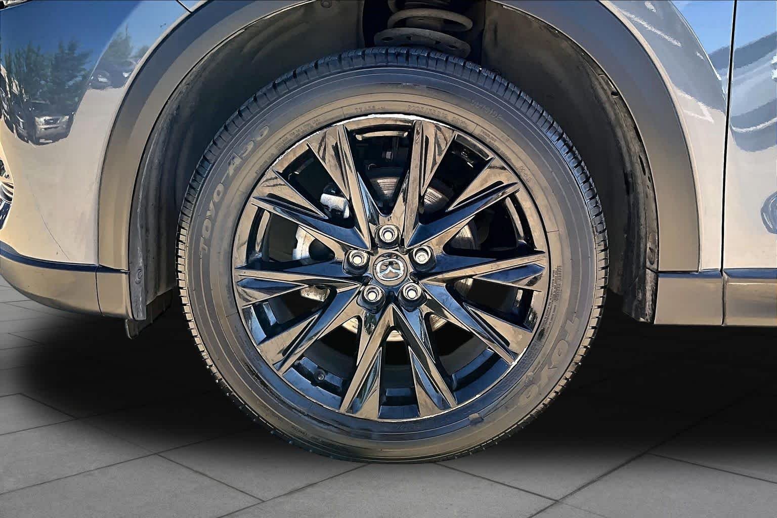 Used 2021 Polymetal Gray Mazda Carbon Edition image 10