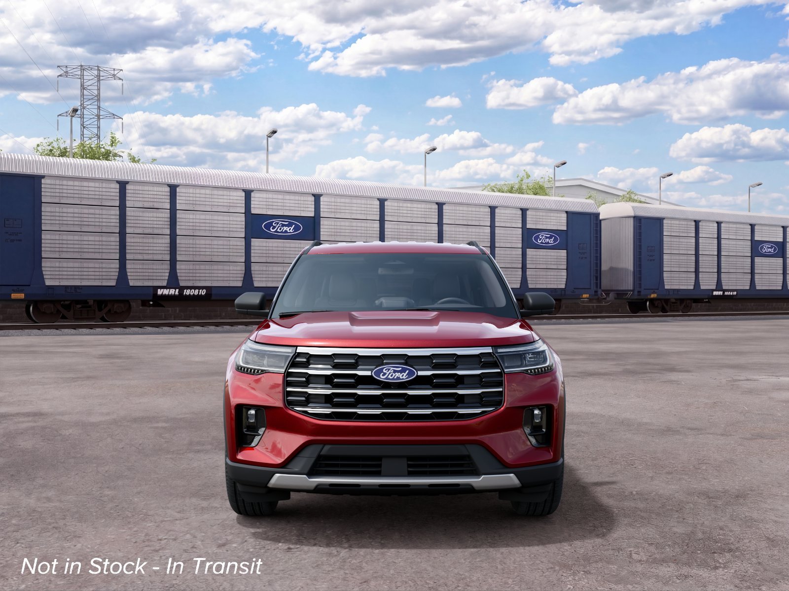 New 2027 Ruby Red Metallic Tinted Clearcoat Ford Active image 3