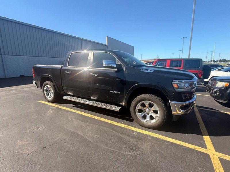 Used 2021 Diamond Black Crystal Pearlcoat Ram Laramie 4x4 image 4