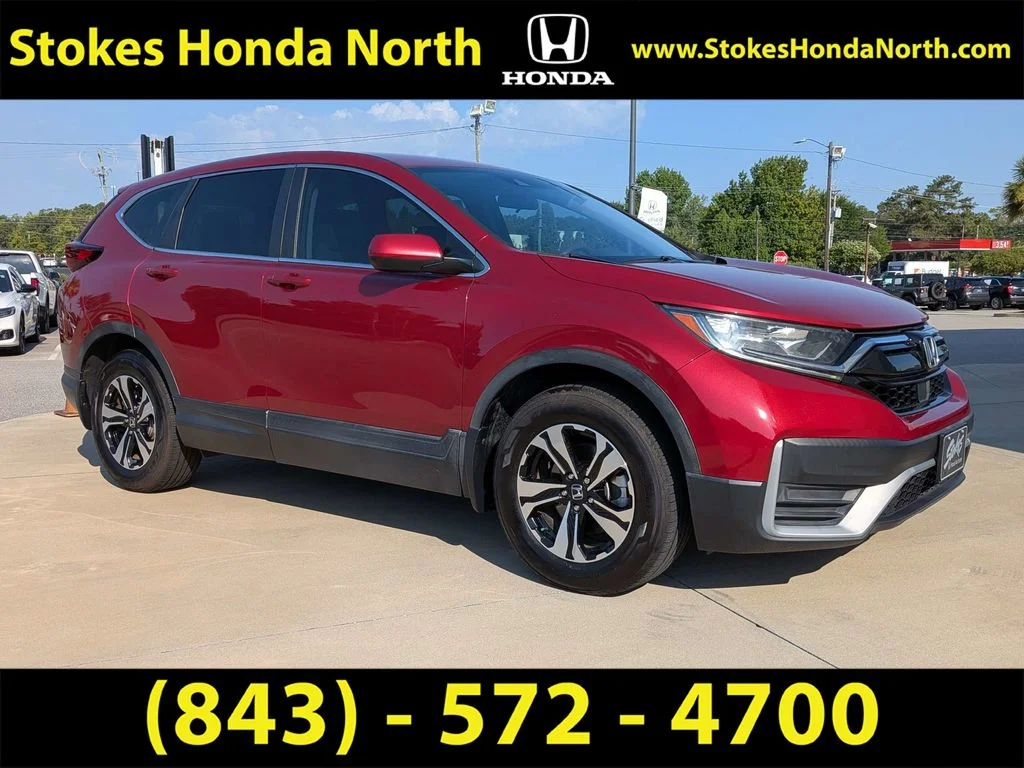 Certified Used 2021 Red Honda Special Edition image 1