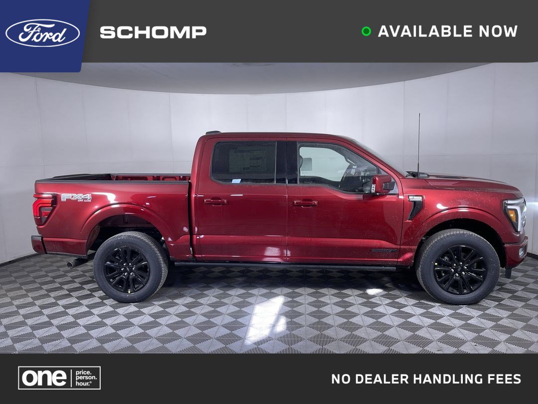 New 2026 Ruby Red Metallic Tinted Clearcoat Ford Platinum image 1