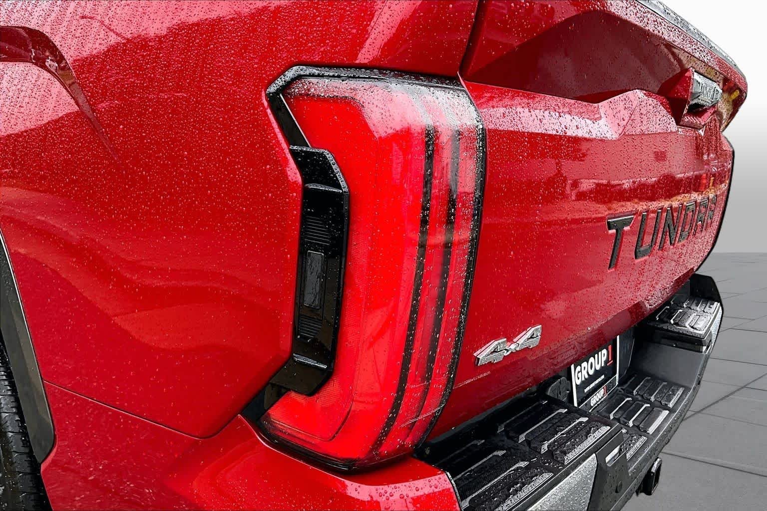 Used 2022 Supersonic Red Toyota 1794 Edition Hybrid image 28