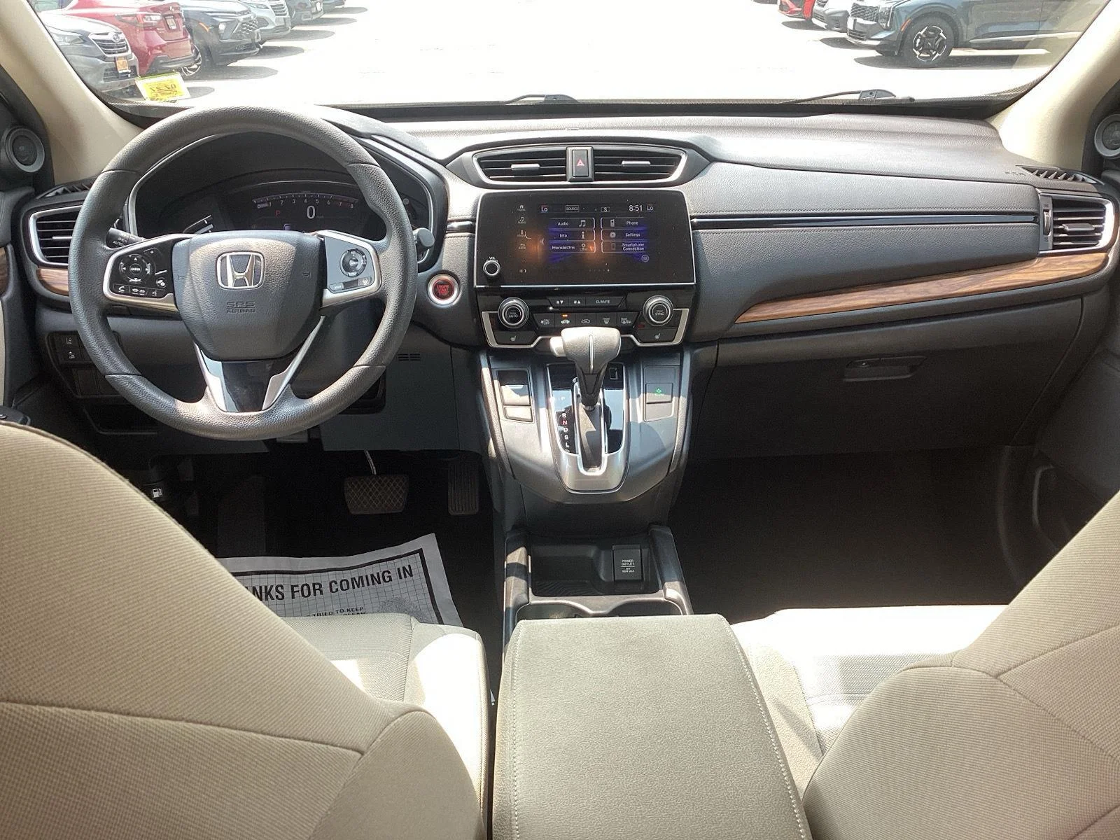 Used 2019 Platinum White Pearl Honda EX image 12