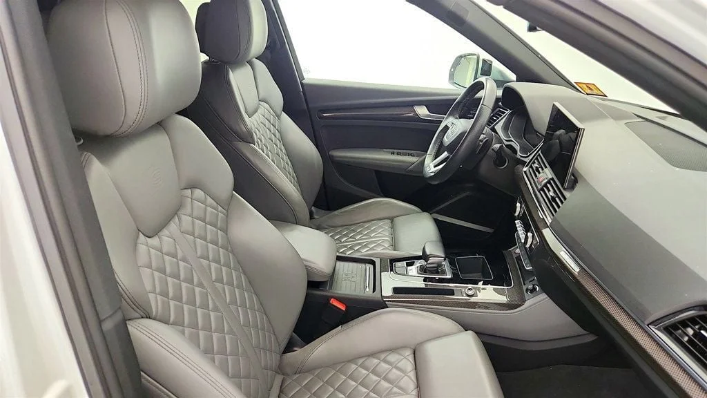 Used 2021 Glacier White Metallic Audi Premium Plus 3.0 TFSI quattro w/ Nav & B&O 3D Audio image 24