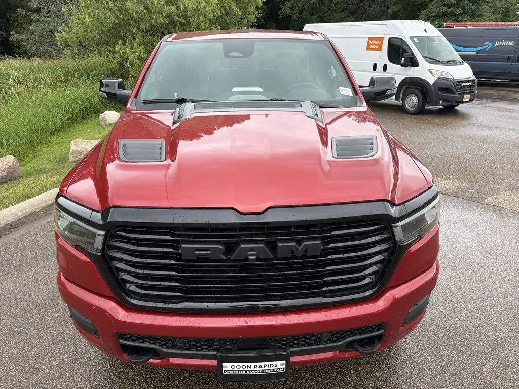 New 2026 Molten Red Pearl-Coat Exterior Paint Ram Laramie image 11