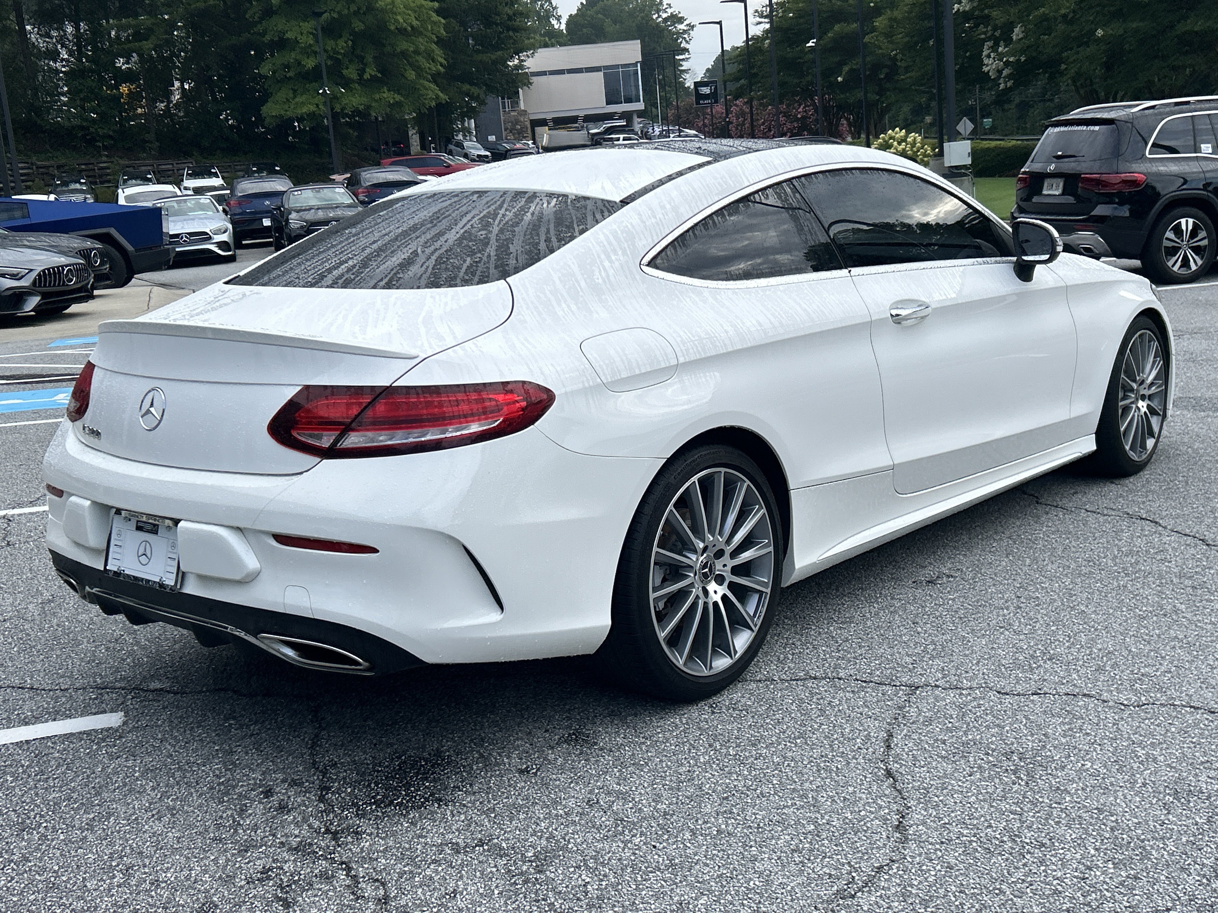 Used 2019 Polar White Mercedes-Benz C 300 Coupe image 6