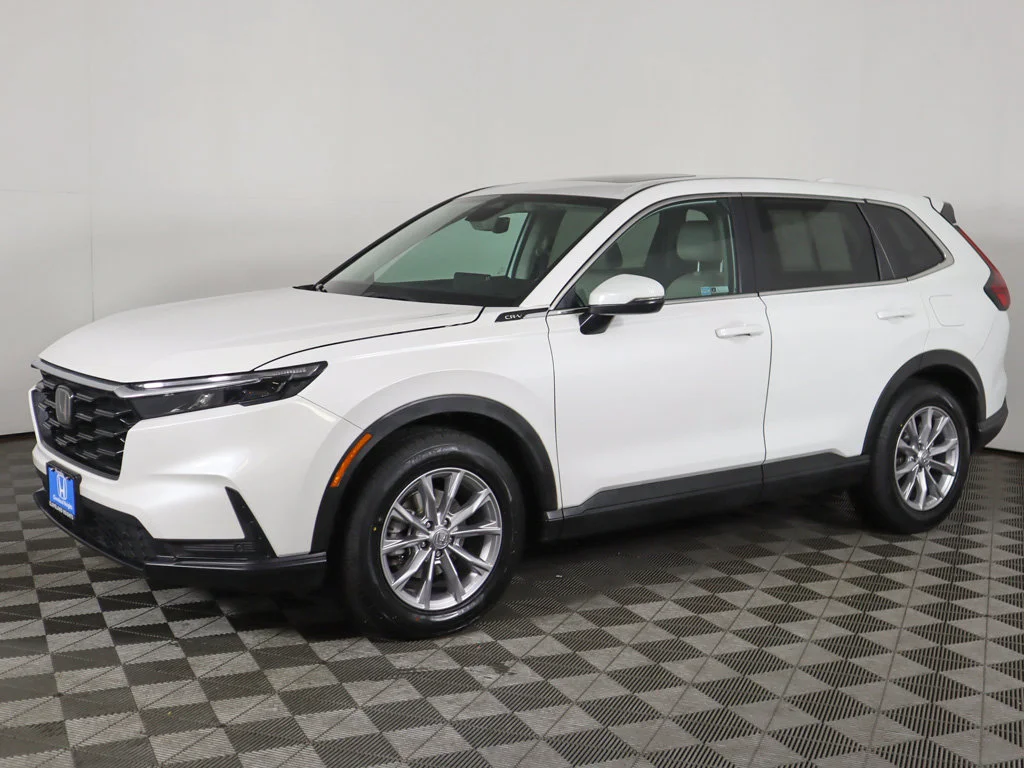 Used 2024 Platinum White Pearl Honda EX-L image 8