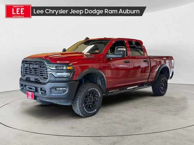 New 2026 Molten Red Pearlcoat Ram TRADESMAN CREW CAB 4X4 6