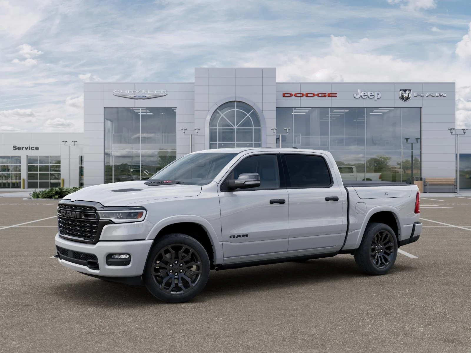 New 2026 Ivory White Tri-Coat Pearl-Coat Exterior Paint RAM Limited image 28