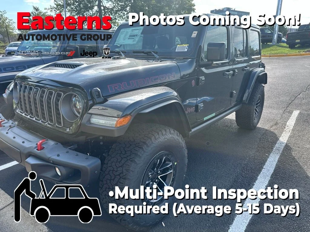 New 2027 Black Clearcoat Jeep Rubicon X image 1