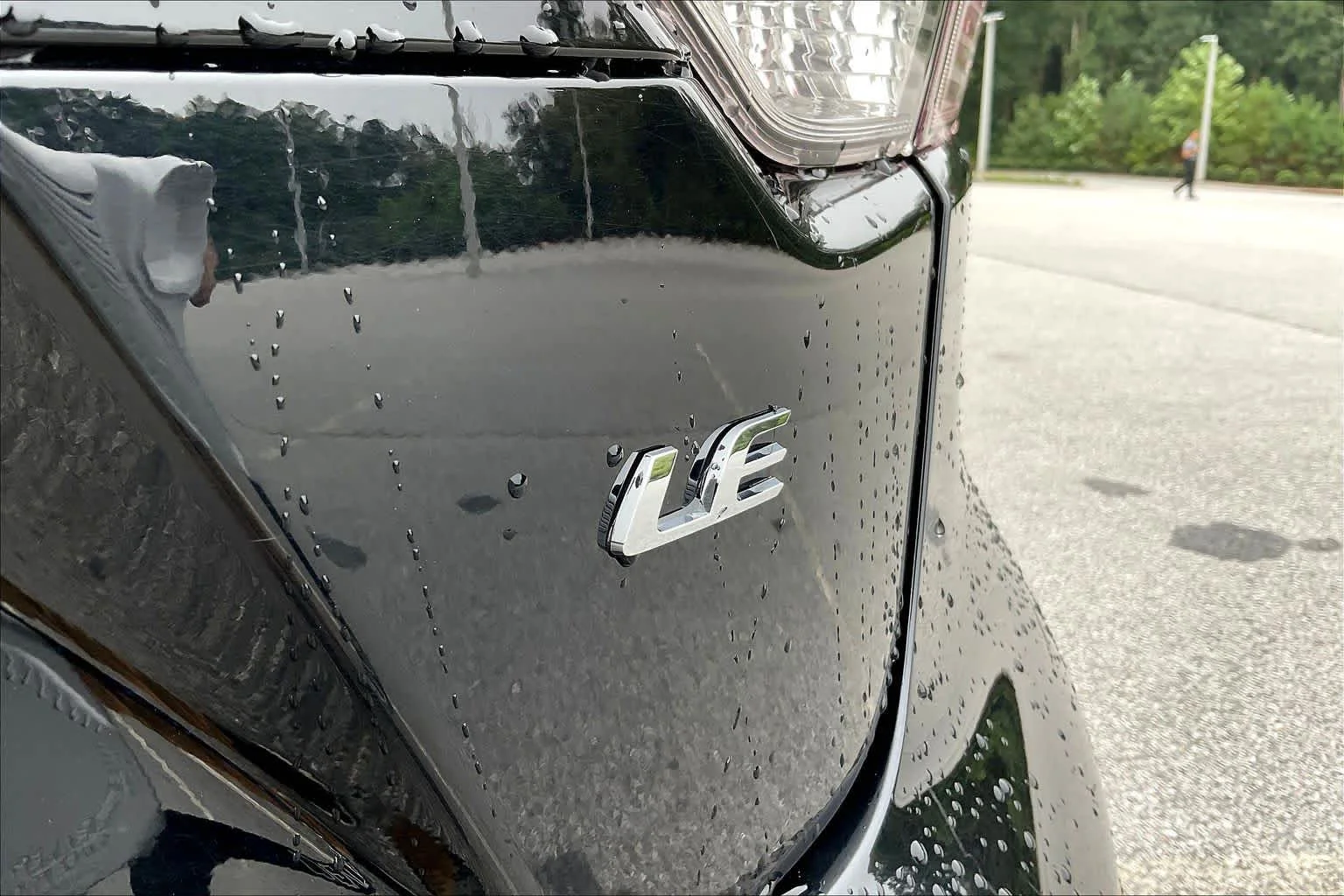 Used 2025 Midnight Black Metallic Toyota LE image 10