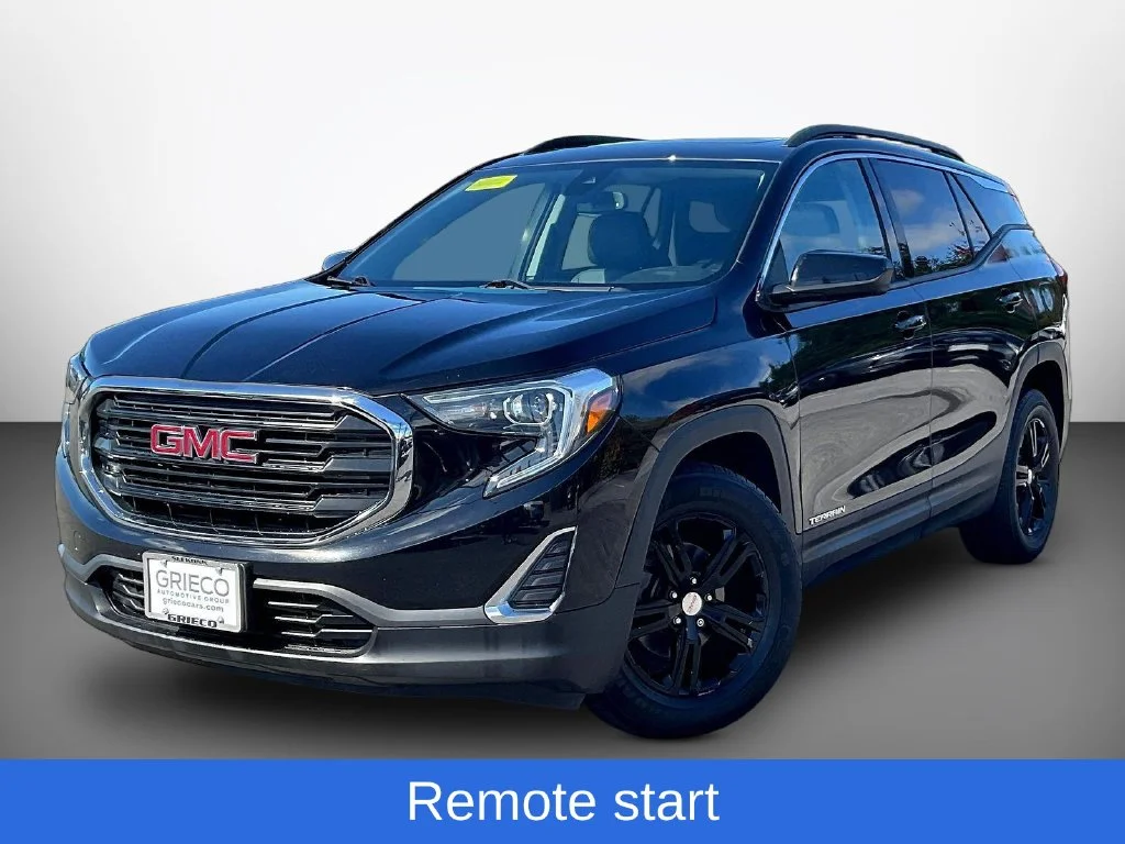 Used 2020 Ebony Twilight Metallic GMC SLE image 3