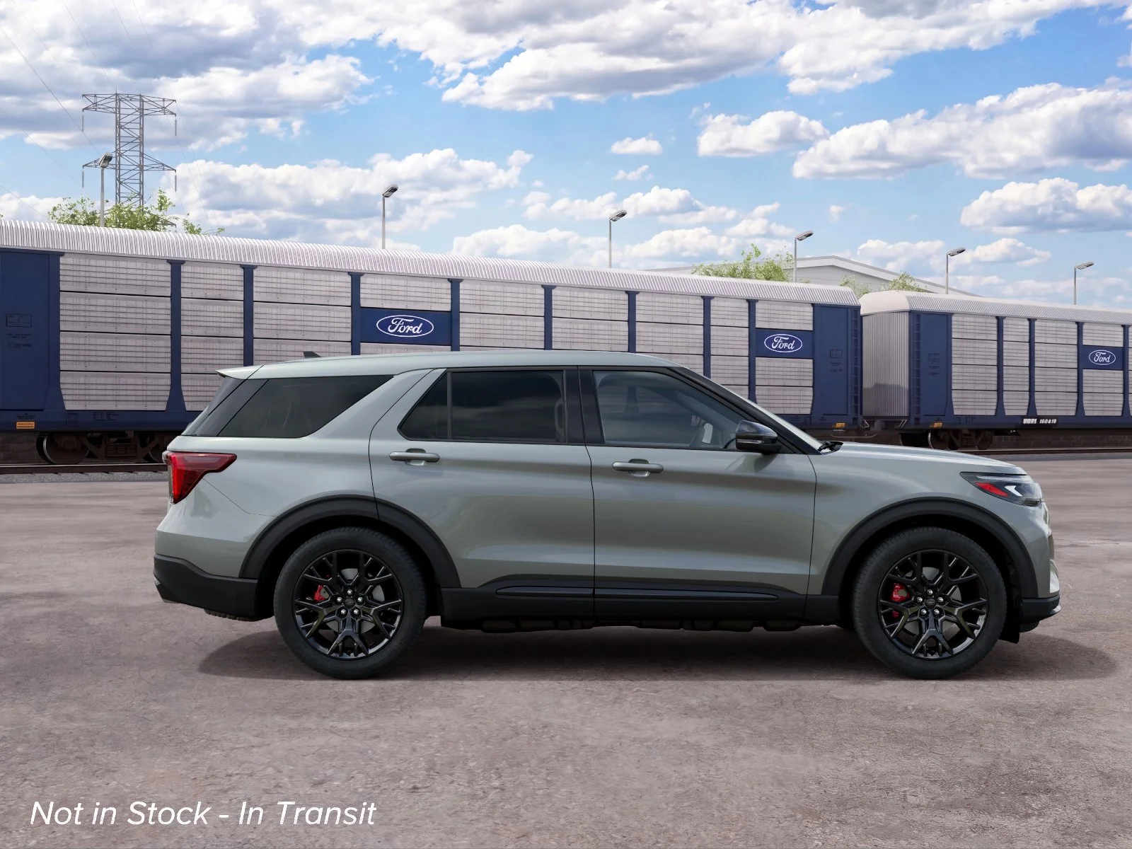 New 2027 Avalanche Gray Ford ST image 8