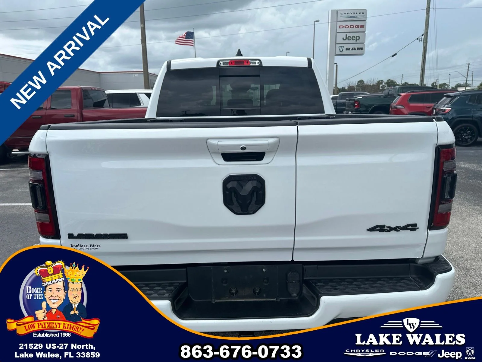 Used 2022 White Ram Laramie image 4