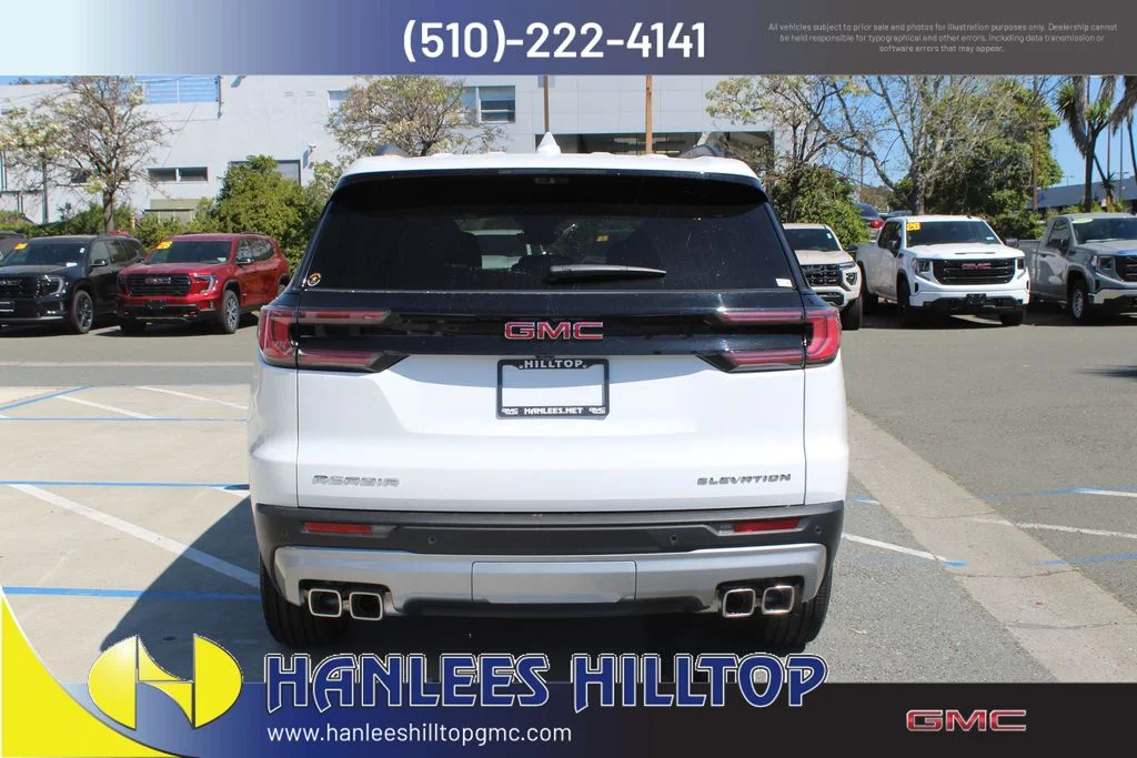 New 2026 White GMC Elevation image 8