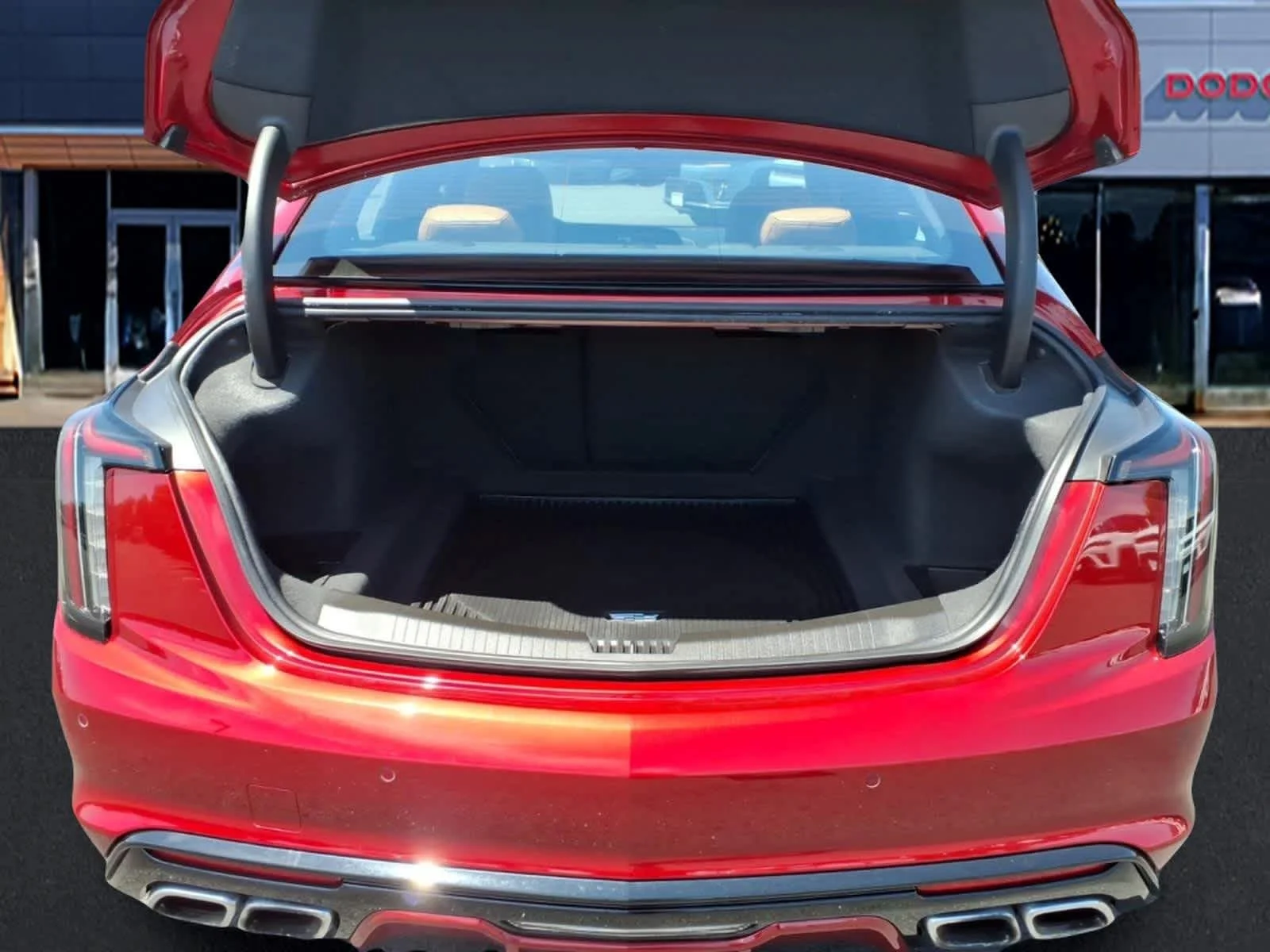 Used 2025 Radiant Red Tintcoat Cadillac  image 6