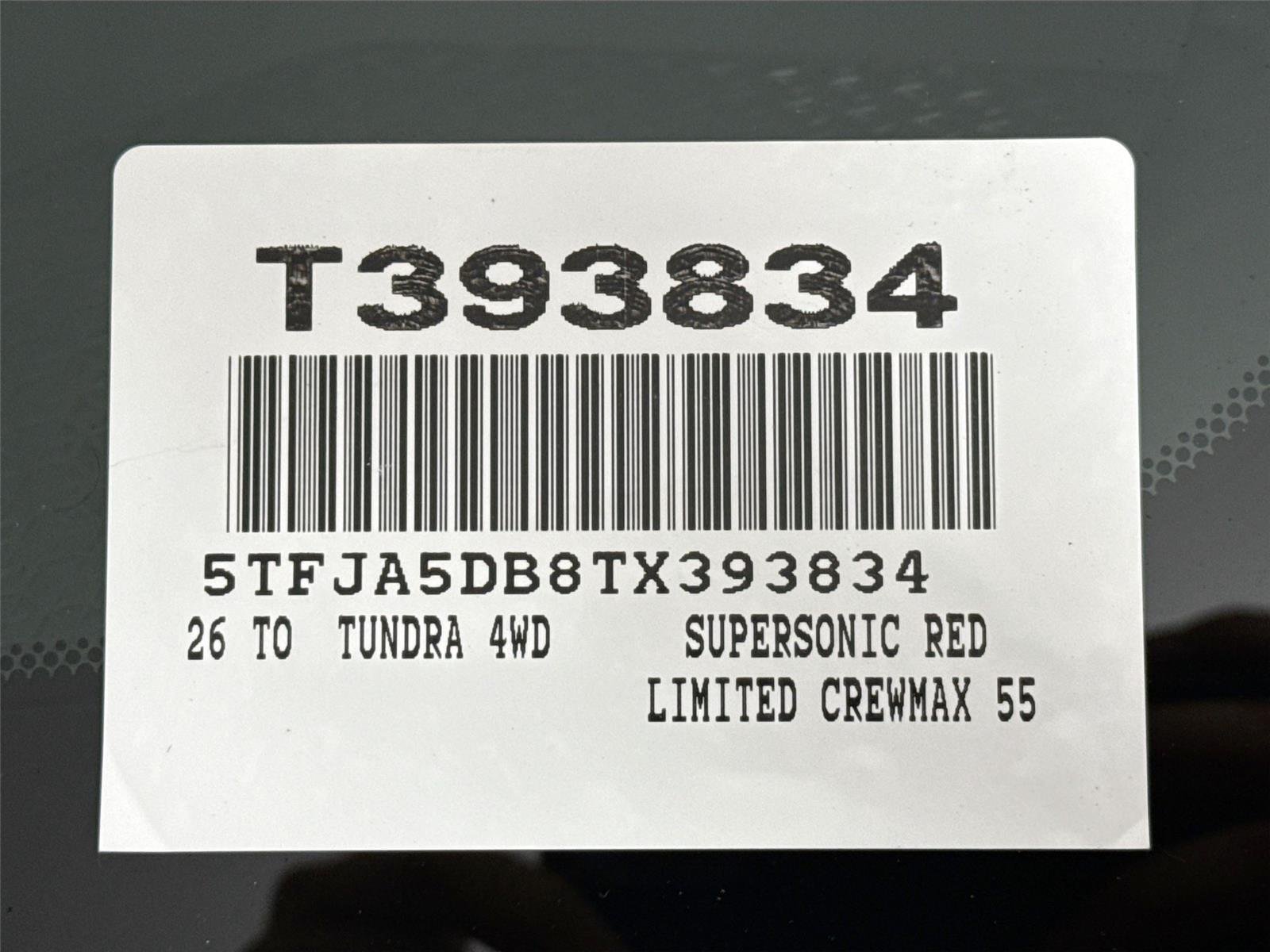 Certified Used 2026 Supersonic Red Toyota Limited image 64