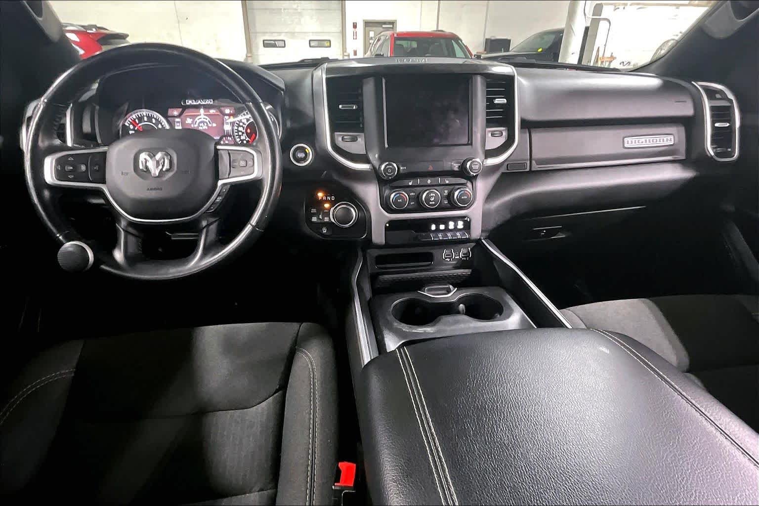 Used 2022 Bright White Clearcoat Ram Big Horn image 35