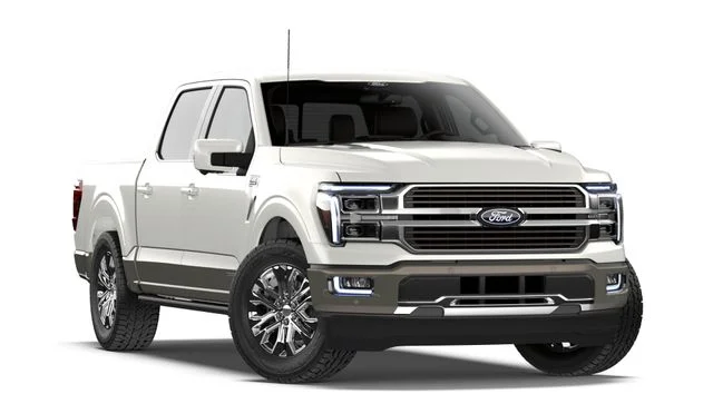 New 2026 Star White Metallic Tri-Coat Ford King Ranch image 5