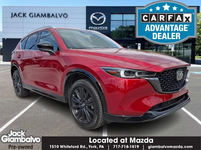 Certified Used 2022 Red Mazda 2.5 Turbo image 1