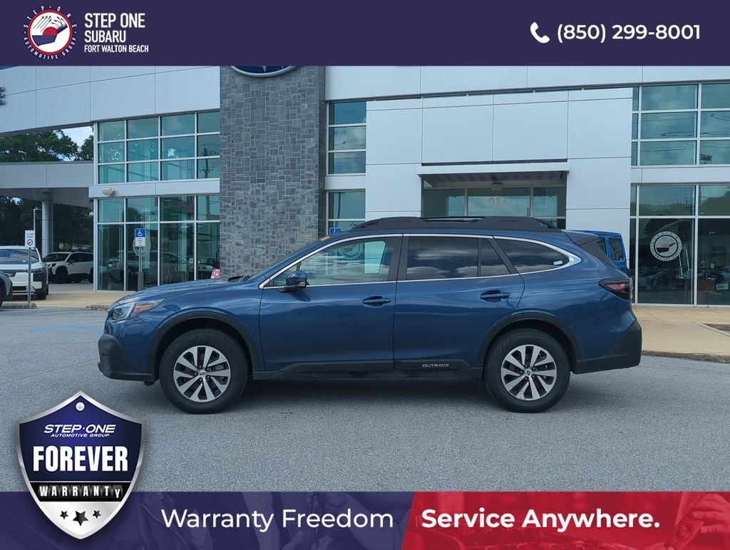 Used 2021 Blue Subaru Premium image 4