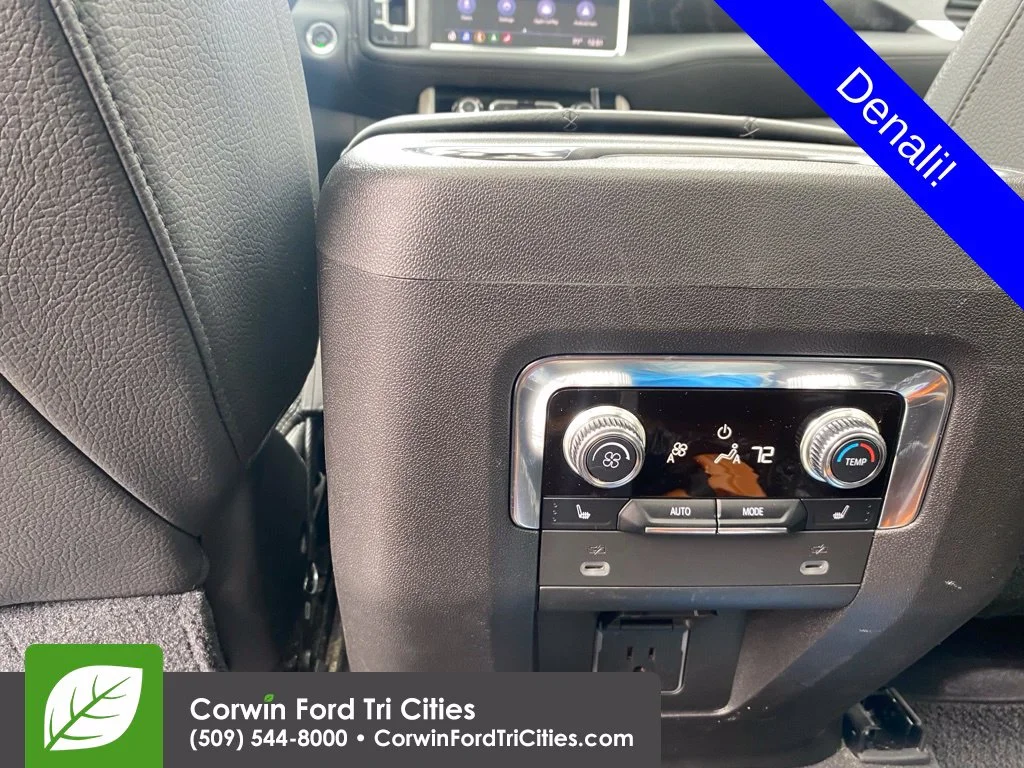 Used 2021 White Frost Tri-Coat GMC Denali image 17