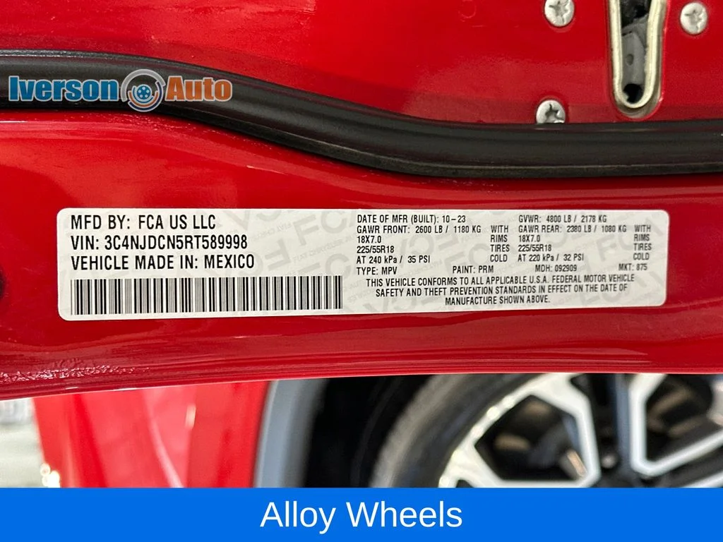 Used 2024 Red Jeep Limited image 14