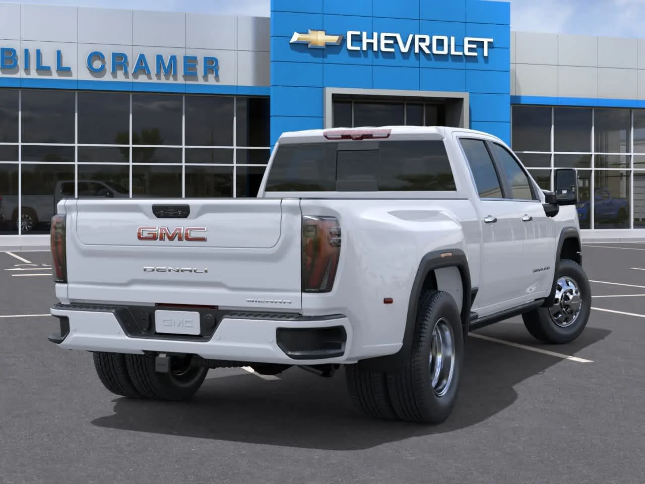 New 2026 Glacier White Tricoat GMC Denali DRW image 4
