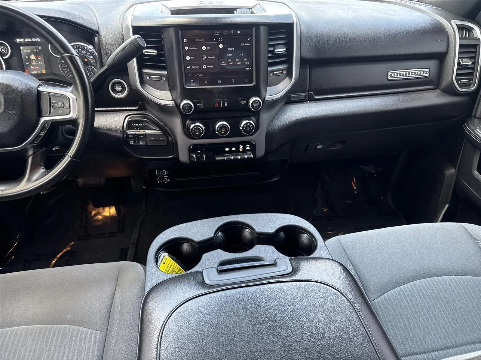 Used 2024 Bright White Clearcoat Ram Big Horn image 16