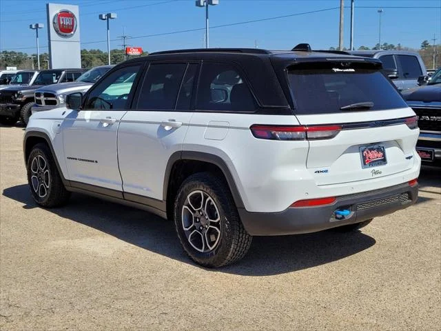 New 2022 Bright White Clearcoat Jeep Trailhawk 4xe image 3