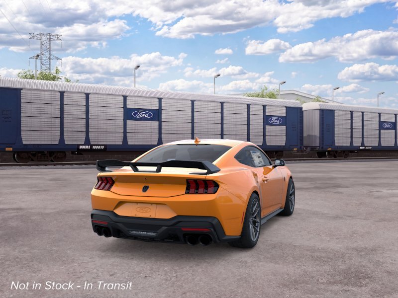 New 2026 Orange Fury Metallic Tri-coat Ford Dark Horse® Premium image 8