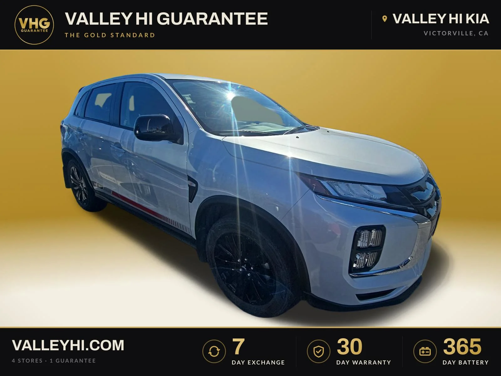 Used 2024 White Diamond Mitsubishi RALLIART image 1