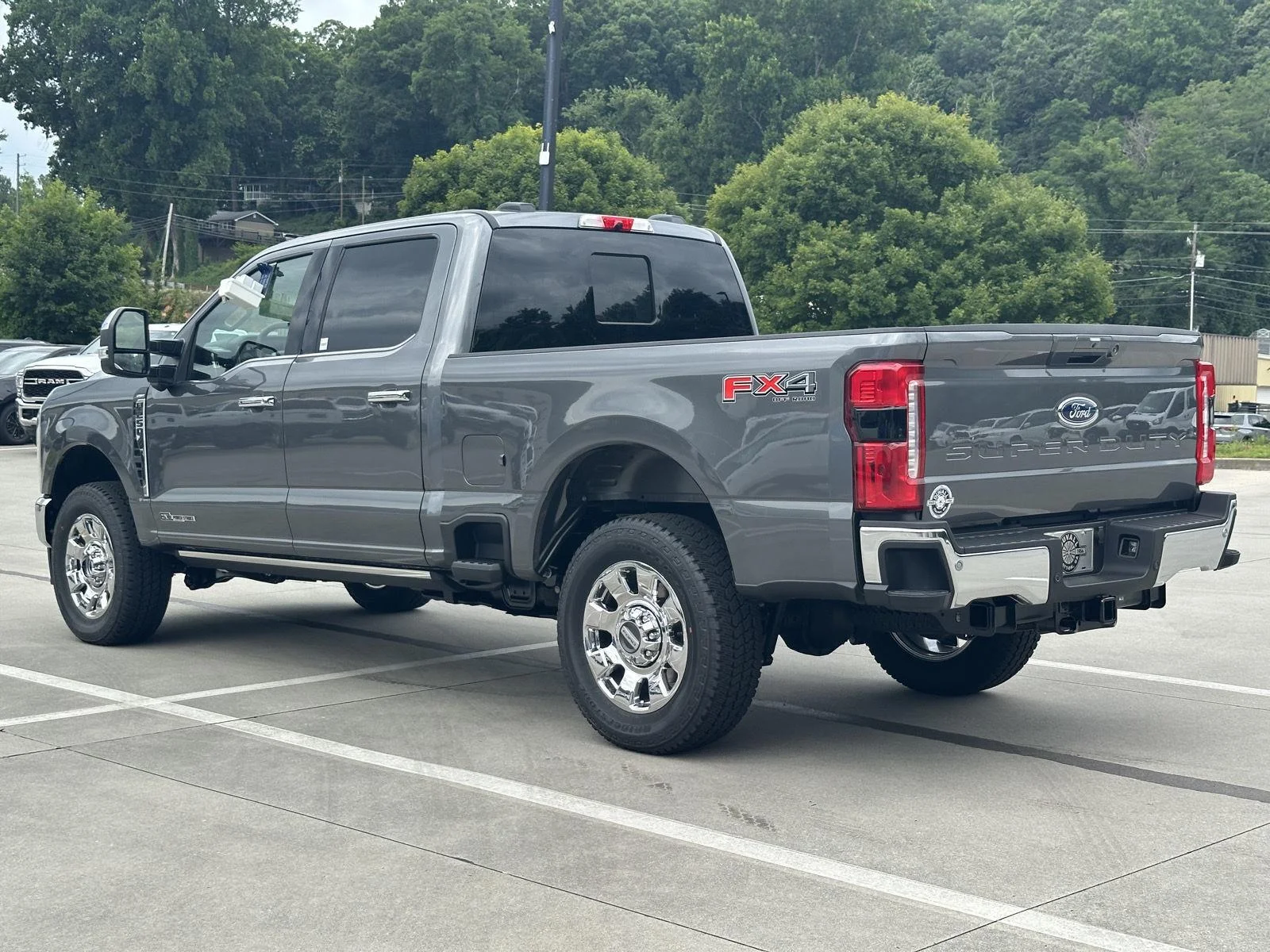 New 2026 Carbonized Gray Metallic Ford LARIAT image 5