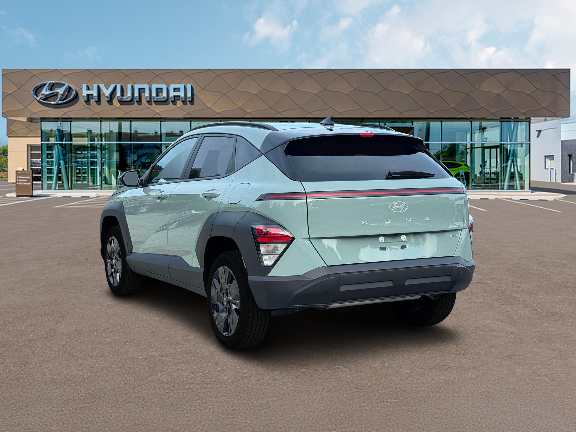 New 2027 Green Hyundai SEL Sport AWD image 5