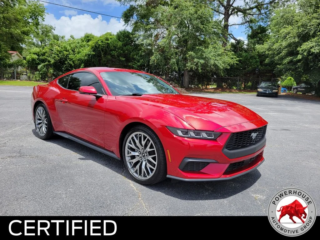 Used 2024 Red Ford EcoBoost Premium image 9