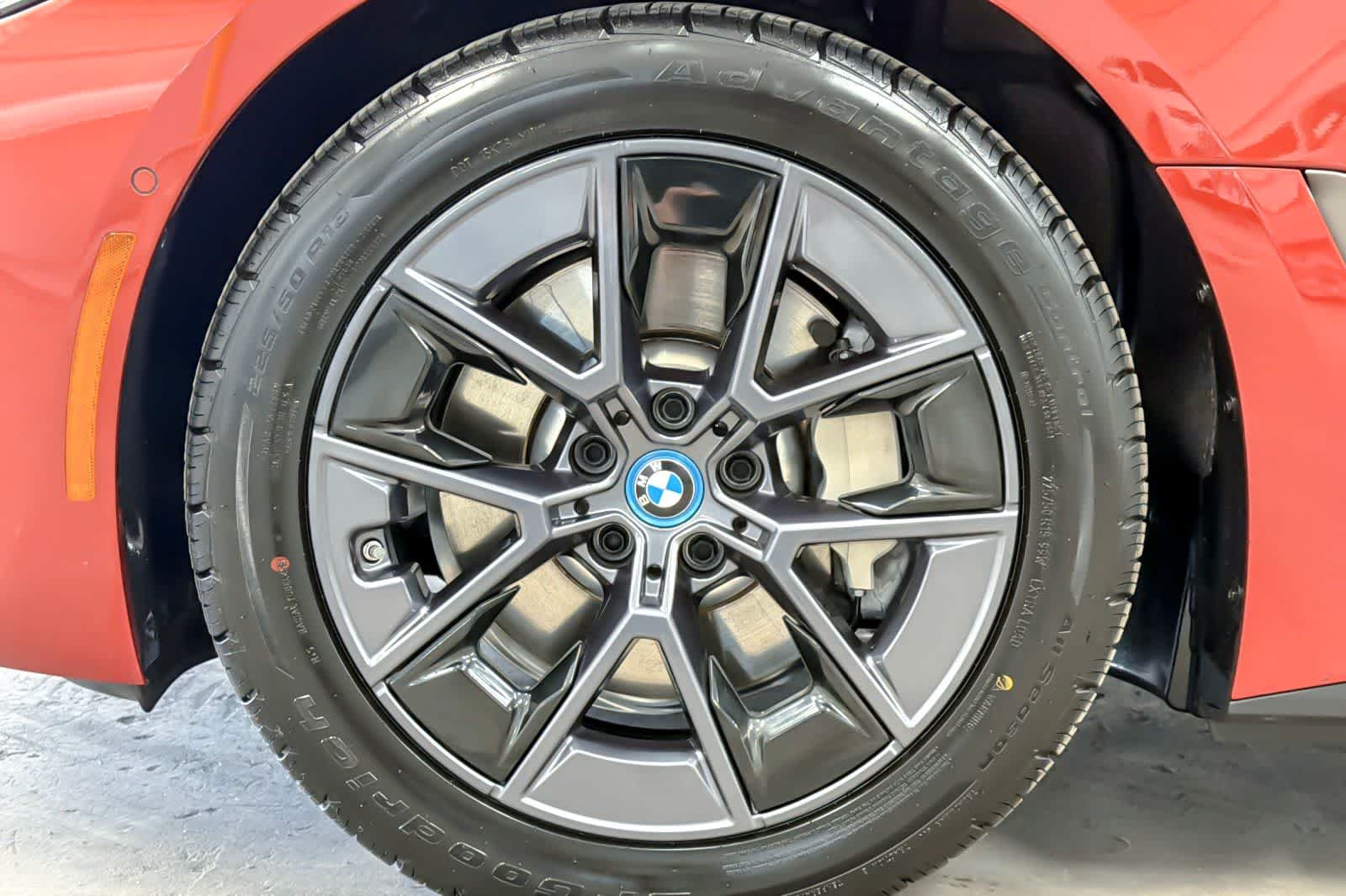 Used 2024 Sunset Orange Metallic BMW eDrive40 image 26