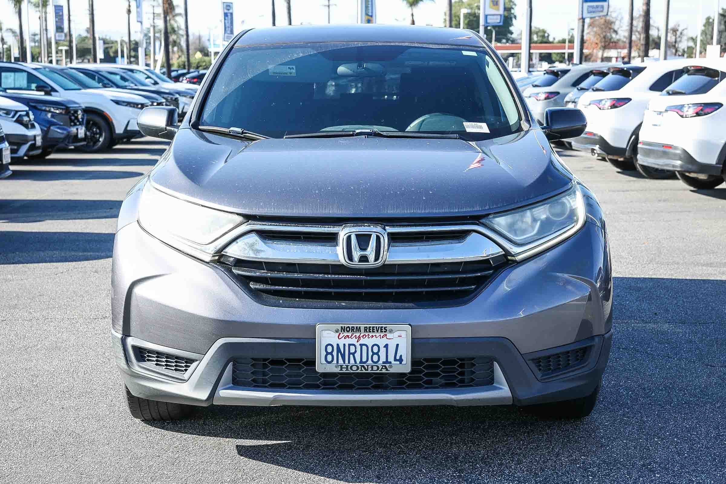 Used 2019 Honda CR-V LX with VIN 2HKRW5H33KH418883 for sale in West Covina, CA
