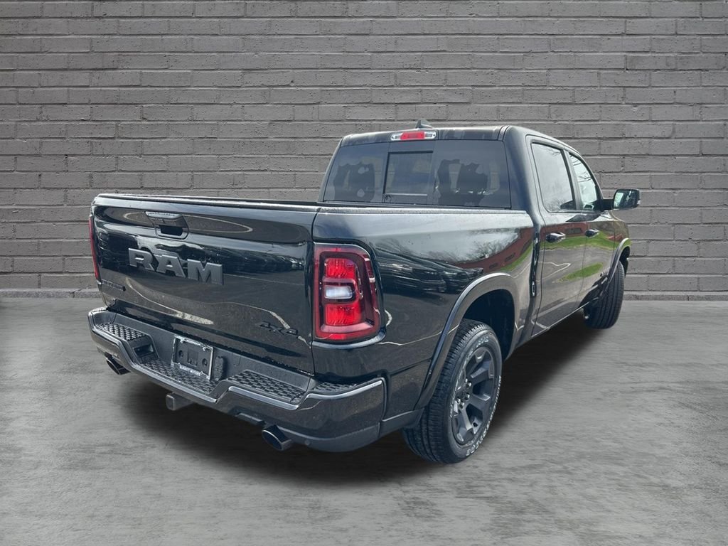 New 2026 Diamond Black Crystal Pearl-Coat Exterior Paint RAM Big Horn/Lone Star image 3