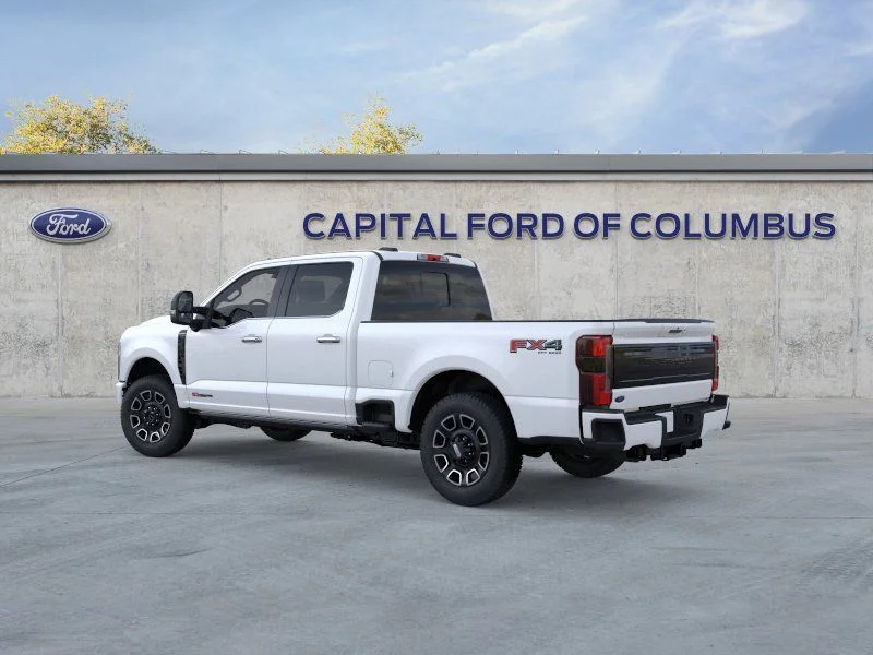 New 2026 Star White Metallic Tri-Coat Ford F-350® Platinum® image 7