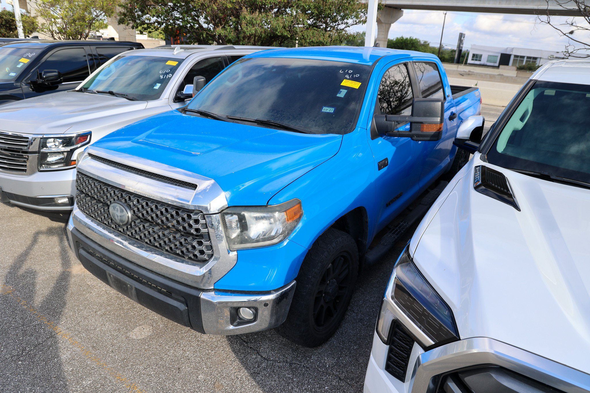 Used 2021 VOODOO BLUE Toyota SR5 image 2