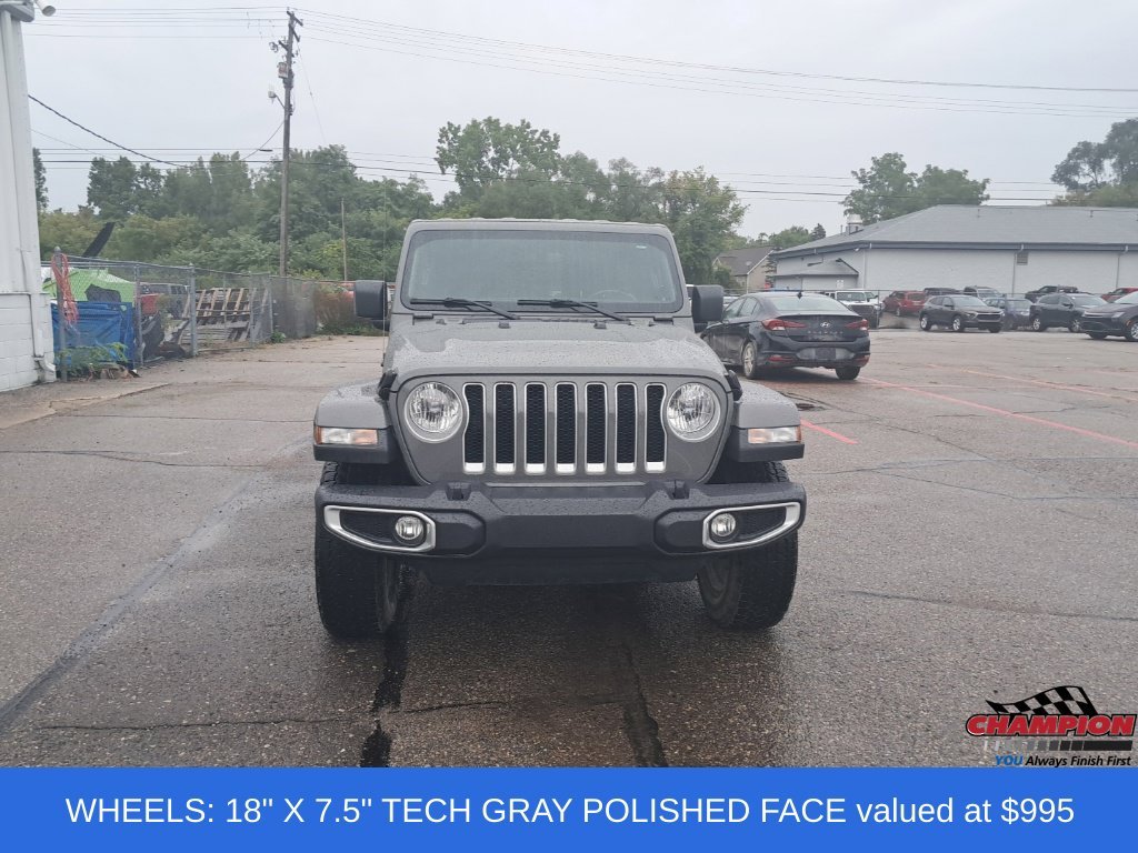 Used 2020 Gray Jeep Unlimited Sahara image 10