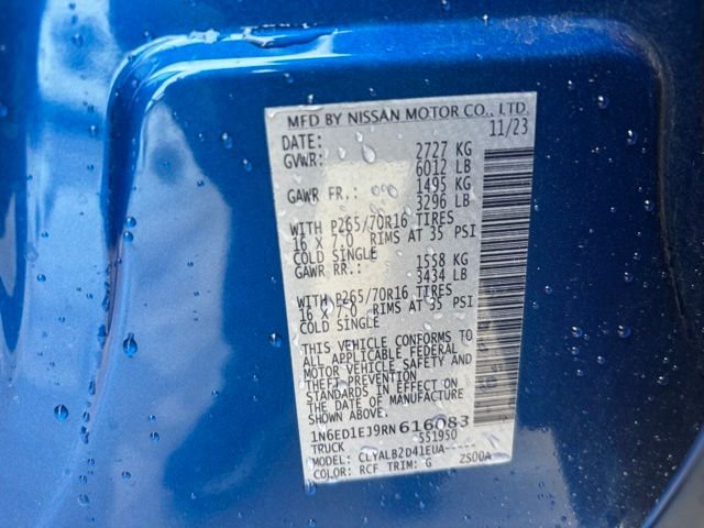 Used 2024 Blue Nissan SV image 14