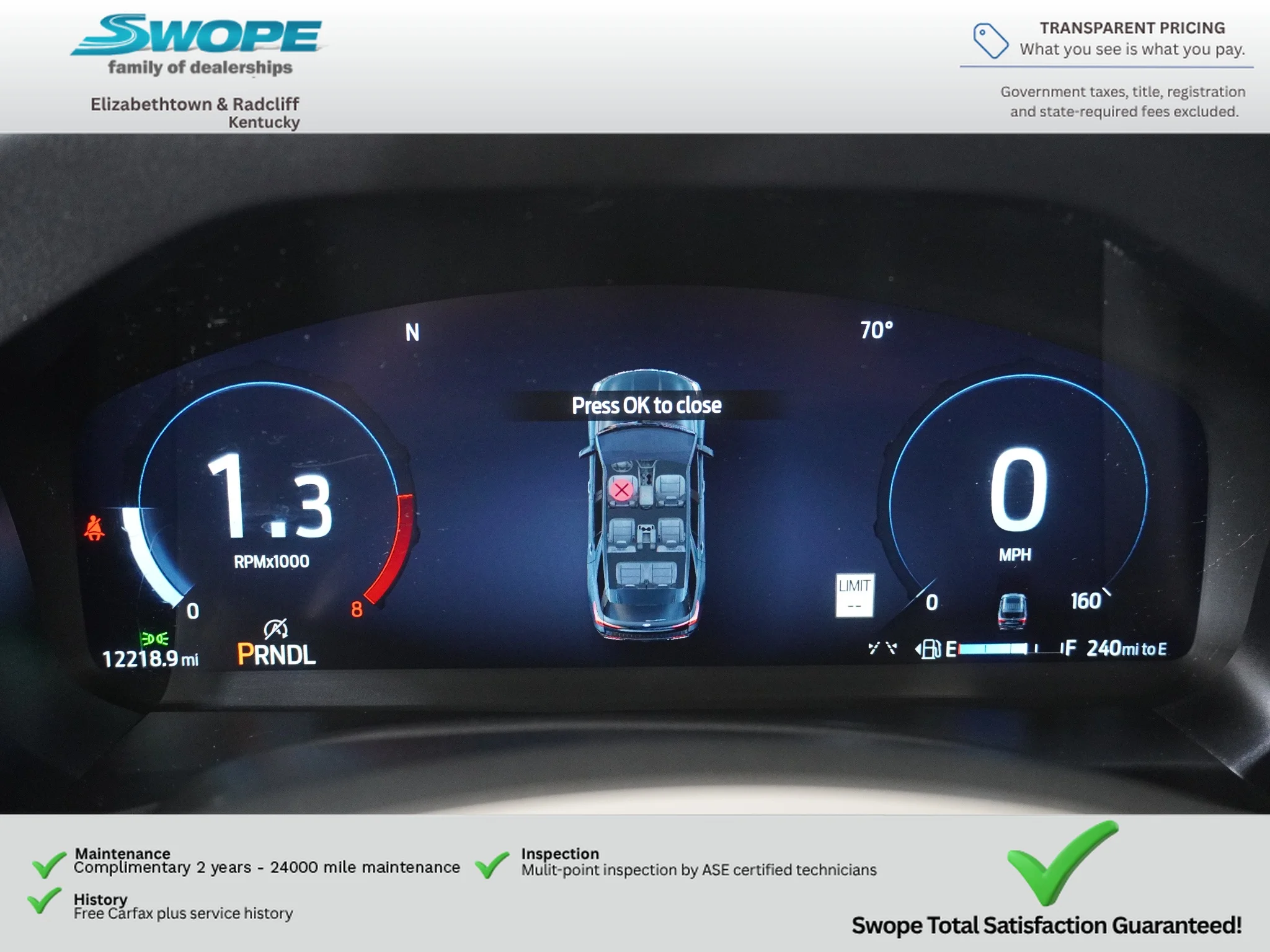 Certified Used 2025 Blue Ford Active image 18