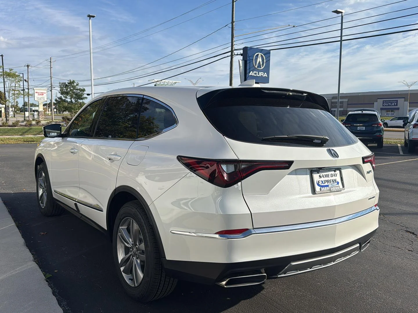 New 2026 Platinum White Pearl Acura SH-AWD image 6