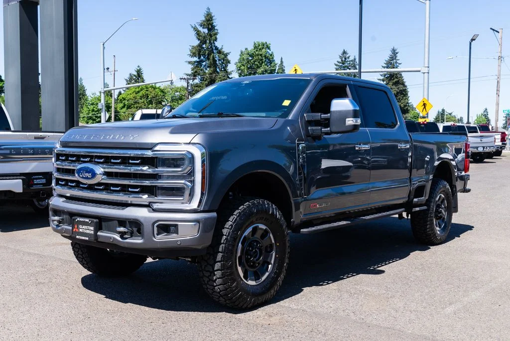 Used 2024 Gray Ford Platinum image 3