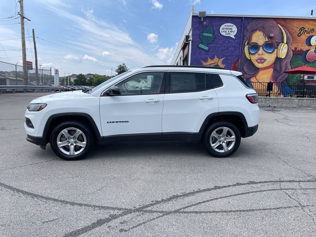 Used 2024 Jeep Compass Latitude with VIN 3C4NJDBN7RT599255 for sale in Worcester, MA