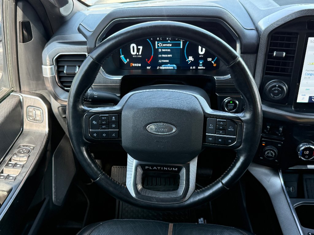 Used 2021 Carbonized Gray Metallic Ford Platinum image 22